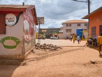 Kiosque communautaire - Madagascar - ©Olivier Bedu