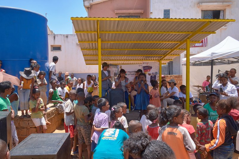 Animations communautaires - Kiosque communautaire - Madagascar