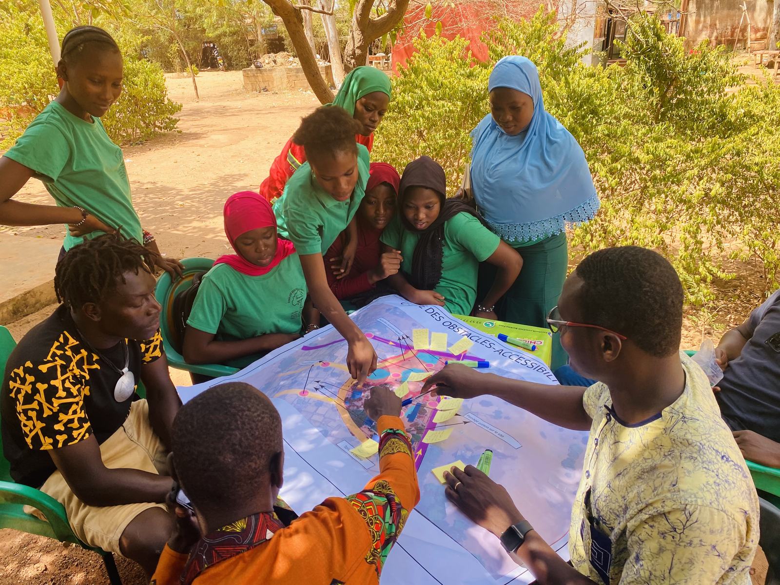 Atelier de concertation avec les jeunes