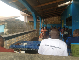 One of UFI Monrovia Team’s Engagement meeting with Shoe Factory CMB.