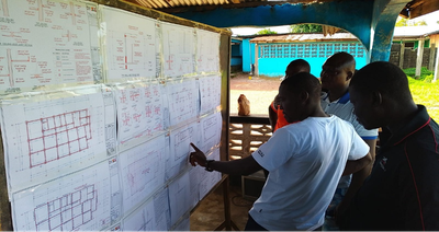 Participants validate final drawings Shoe Factory