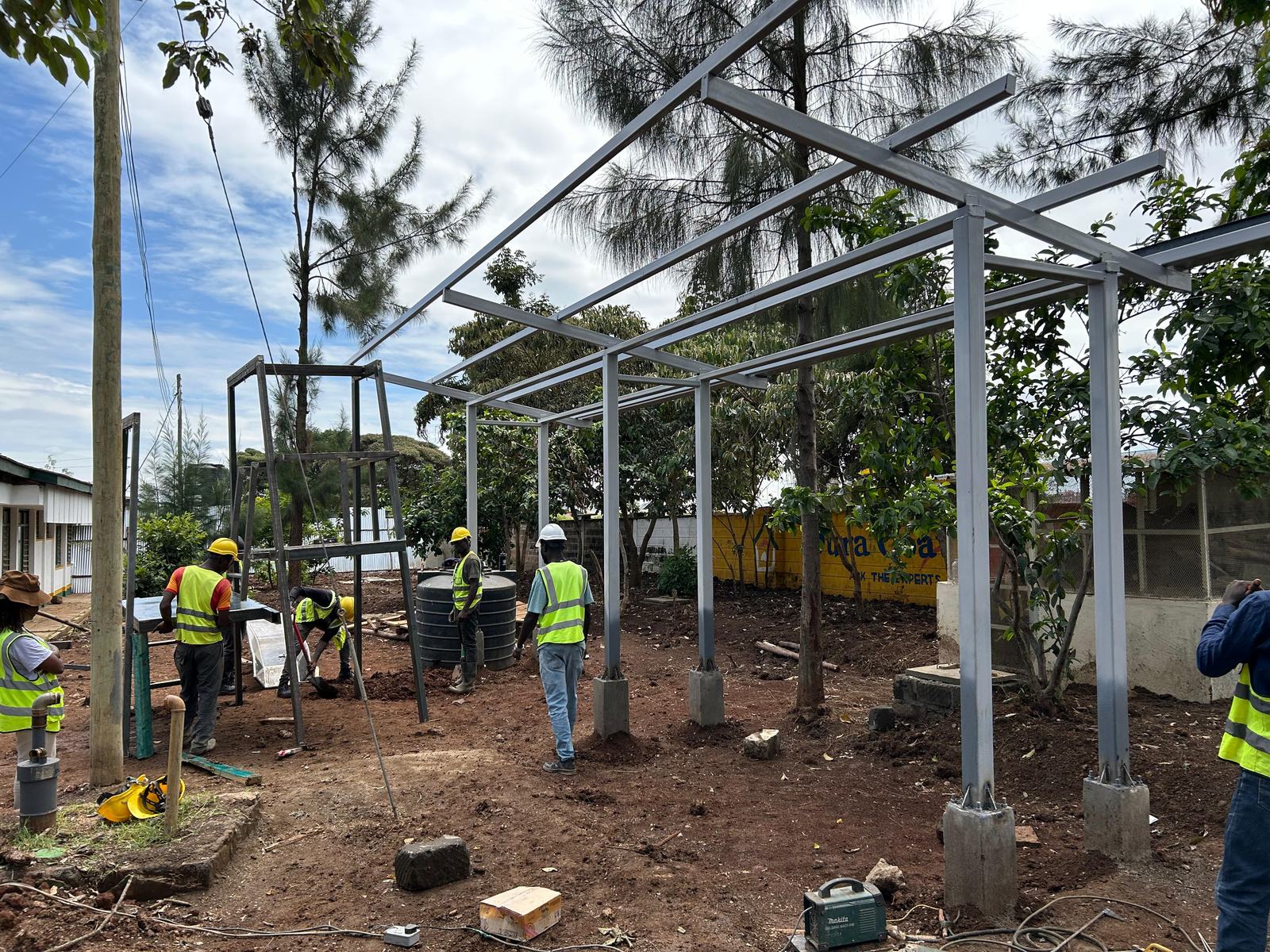 UFI TB_Kahawa Lactation Shed Installation